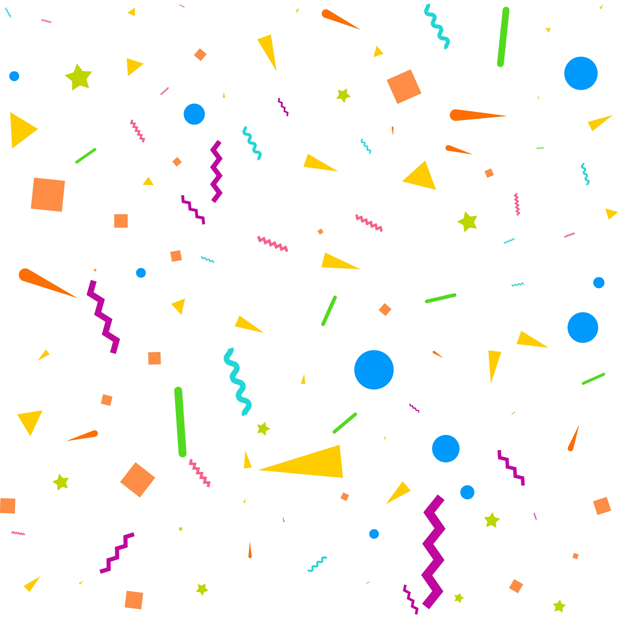 Confetti Background
