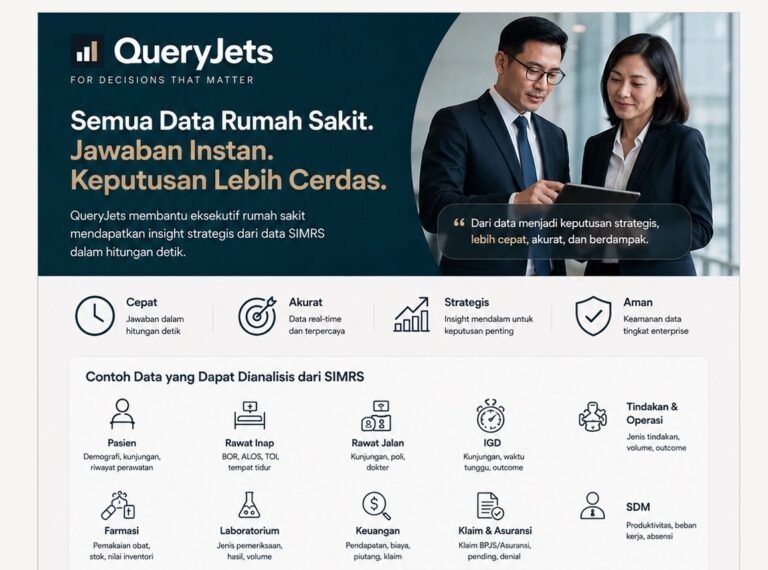 Rumah Sakit Punya Banyak Data. Tapi Apakah Sudah Punya Jawaban?